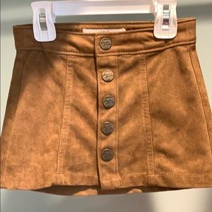 Girls fall skirt